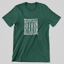 Laden Sie das Bild in den Galerie-Viewer, T-Shirt Unisex mit dem Aufdruck "Bayrischer Dialekt"