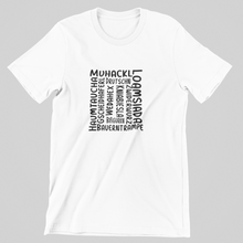 Laden Sie das Bild in den Galerie-Viewer, T-Shirt Unisex mit dem Aufdruck "Bayrischer Dialekt"