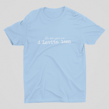 Laden Sie das Bild in den Galerie-Viewer, Herren T-Shirt "Dir dad i gern moi d´Levitn lesn!
