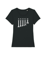 Laden Sie das Bild in den Galerie-Viewer, Damen T-Shirt Rundhals "Schrauber Flaschenöffner"