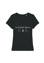 Laden Sie das Bild in den Galerie-Viewer, Damen T-Shirt Rundhals "I´m a Simple Woman - Bayern"