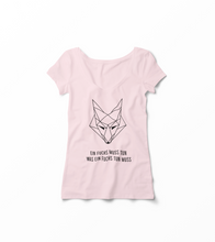 Laden Sie das Bild in den Galerie-Viewer, Damen T-Shirt "Ein Fuchs muss tun"