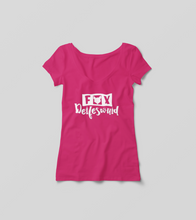 Laden Sie das Bild in den Galerie-Viewer, Damen T-Shirt mit V-Ausschnitt "FuxDeifeswuid"