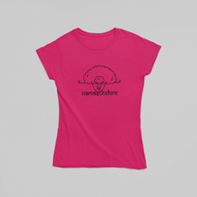 Laden Sie das Bild in den Galerie-Viewer, Damen T-Shirt "Yoga Schaf"