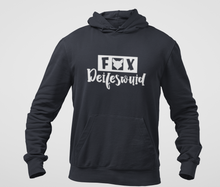 Laden Sie das Bild in den Galerie-Viewer, Hoddie FuxDeifeswuid Flockdruck