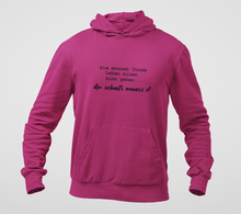 Laden Sie das Bild in den Galerie-Viewer, Hoddie "An Scheiss muass i"