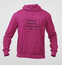 Laden Sie das Bild in den Galerie-Viewer, Hoddie "As Lem is z´kurz"