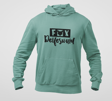 Laden Sie das Bild in den Galerie-Viewer, Hoddie FuxDeifeswuid Flockdruck