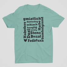 Laden Sie das Bild in den Galerie-Viewer, T-Shirt "Bayrischer Dialekt"