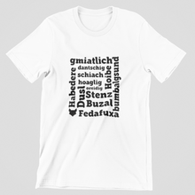 Laden Sie das Bild in den Galerie-Viewer, T-Shirt "Bayrischer Dialekt"