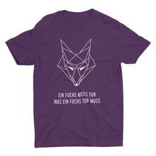 Laden Sie das Bild in den Galerie-Viewer, "ein Fuchs muss" T-Shirt