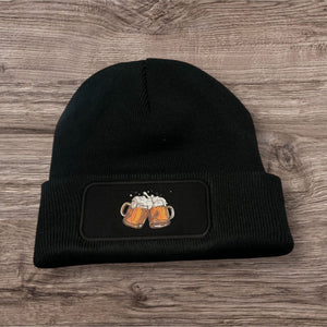 Mütze Patch Beanie "Prost" Wintermütze