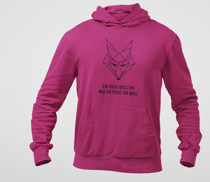 Hoddie "Ein Fuchs muss tun"