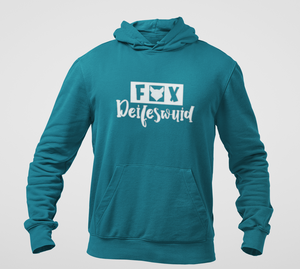 Hoddie FuxDeifeswuid Flockdruck